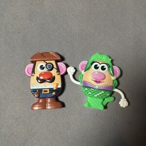 Wendy's Kids Meal Toys Mr. & Mrs. Potato Head 2025-R